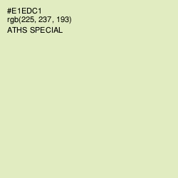 #E1EDC1 - Aths Special Color Image